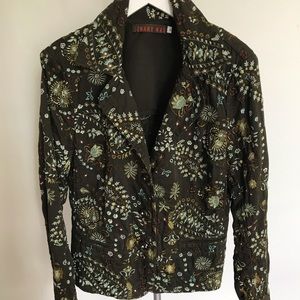 Johnny Was embroidered blazer